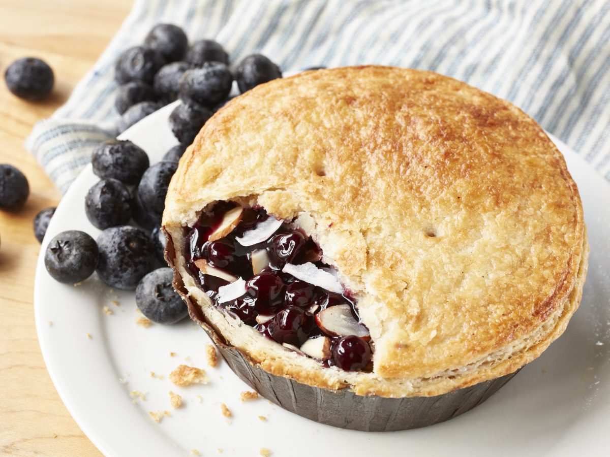 Blueberry Bum pie